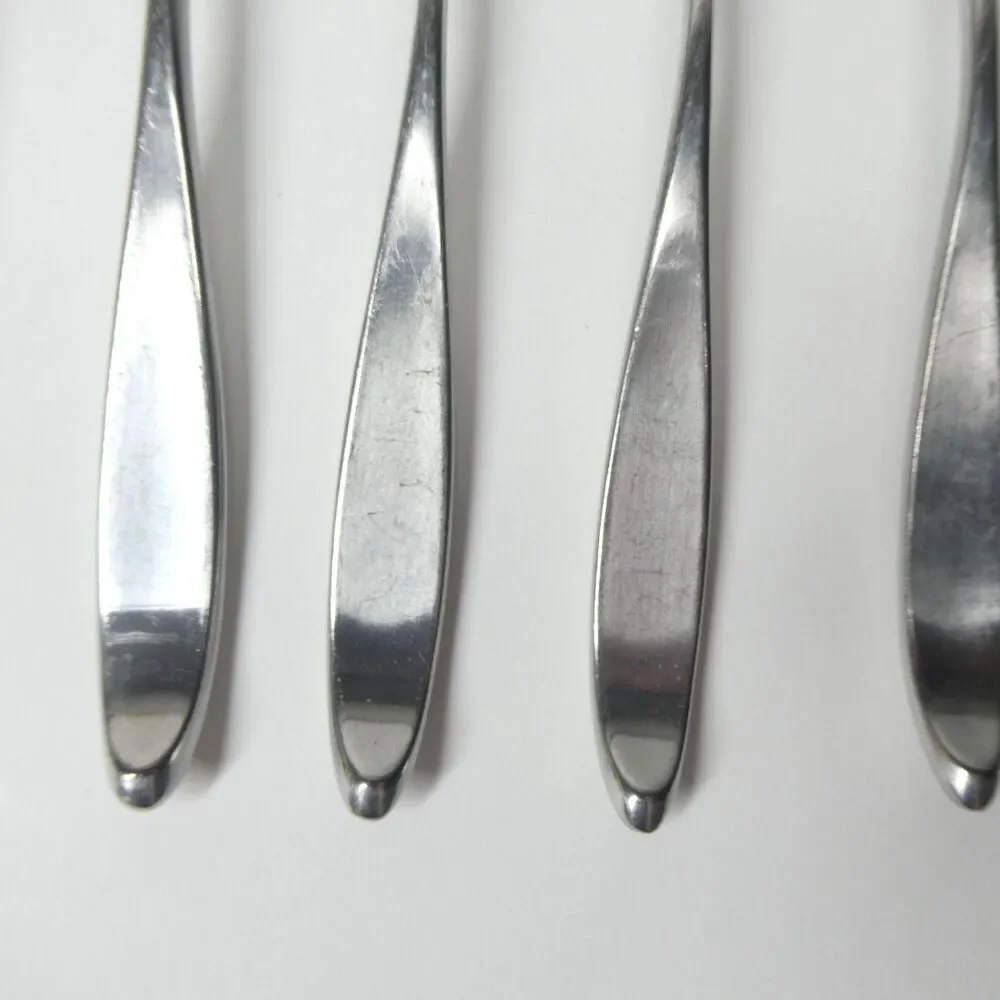Lauffer Towle Design 2 Stainless Japan 21pc Flatware Lot Forks 18/8 MCM Vintage